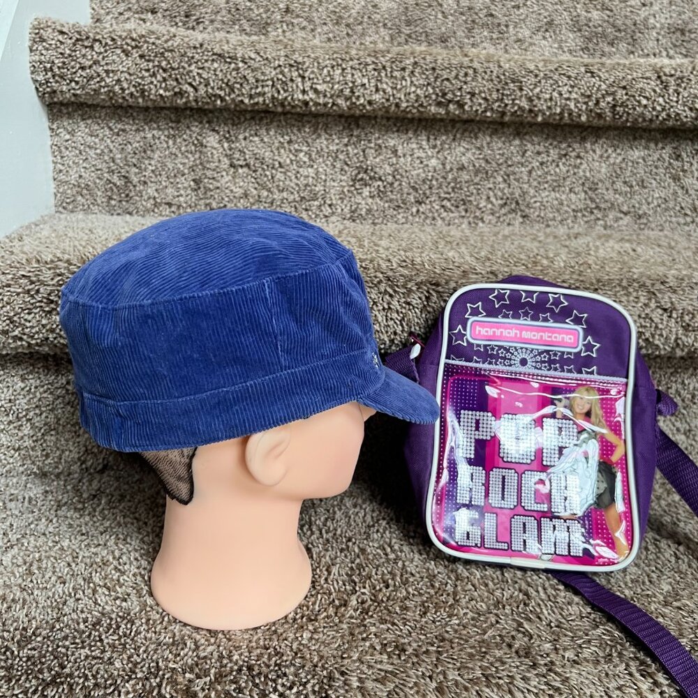 Disney Hannah Montana Girls Conductor Hat and Cross Body Bag Lot. - Picture 4 of 13